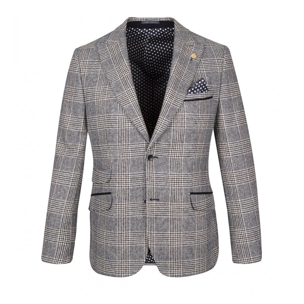 GUIDE LONDON JK3404 BLAZER NAVY/GREY