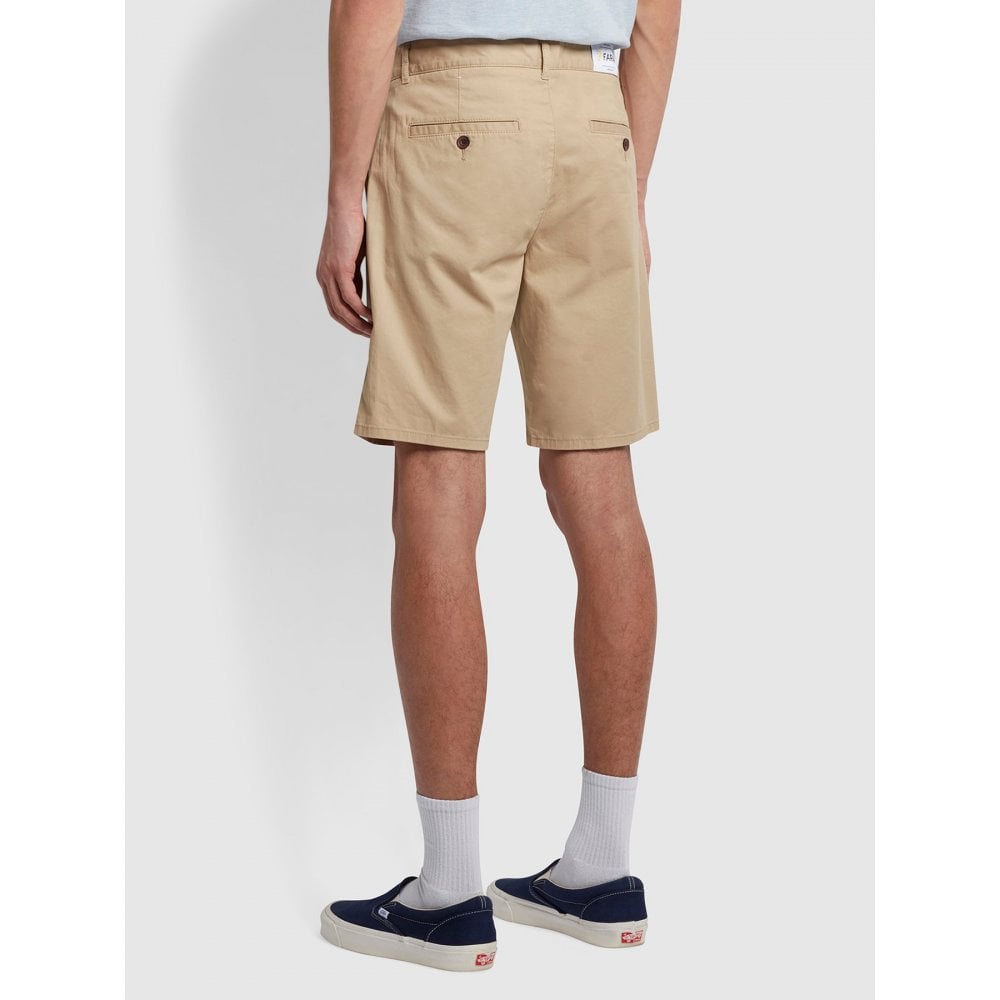 FARAH HAWK CHINO SHORT LIGHT SAND