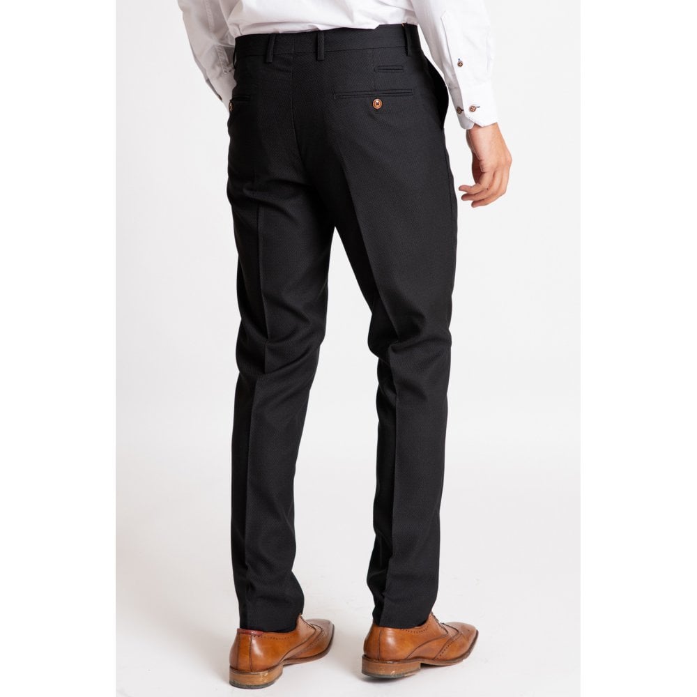 MARC DARCY MAX TROUSERS BLACK