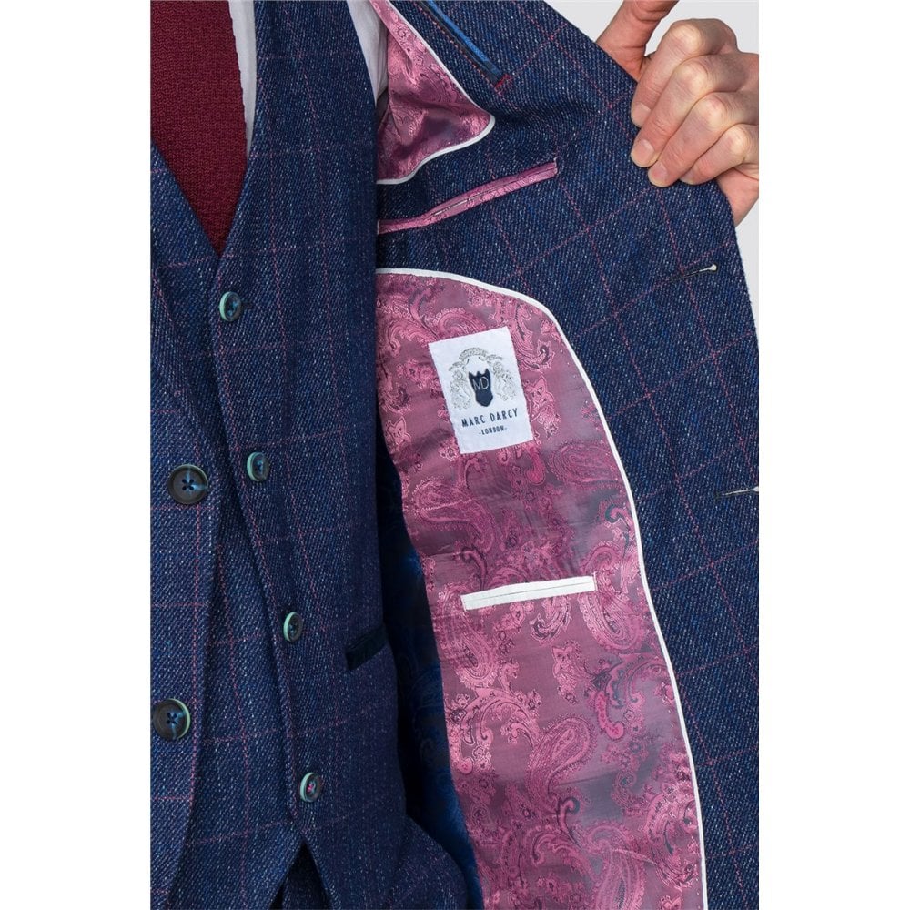 MARC DARCY HARRY BLAZER INDIGO