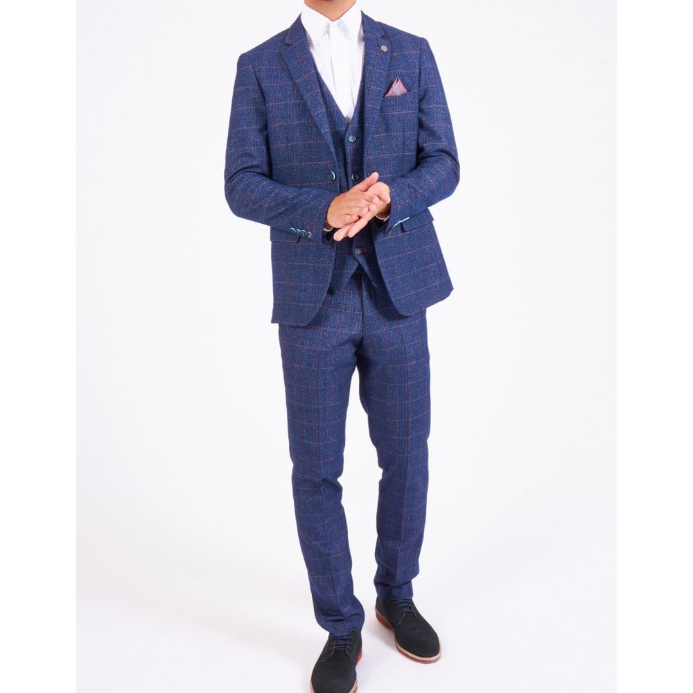 MARC DARCY HARRY BLAZER INDIGO