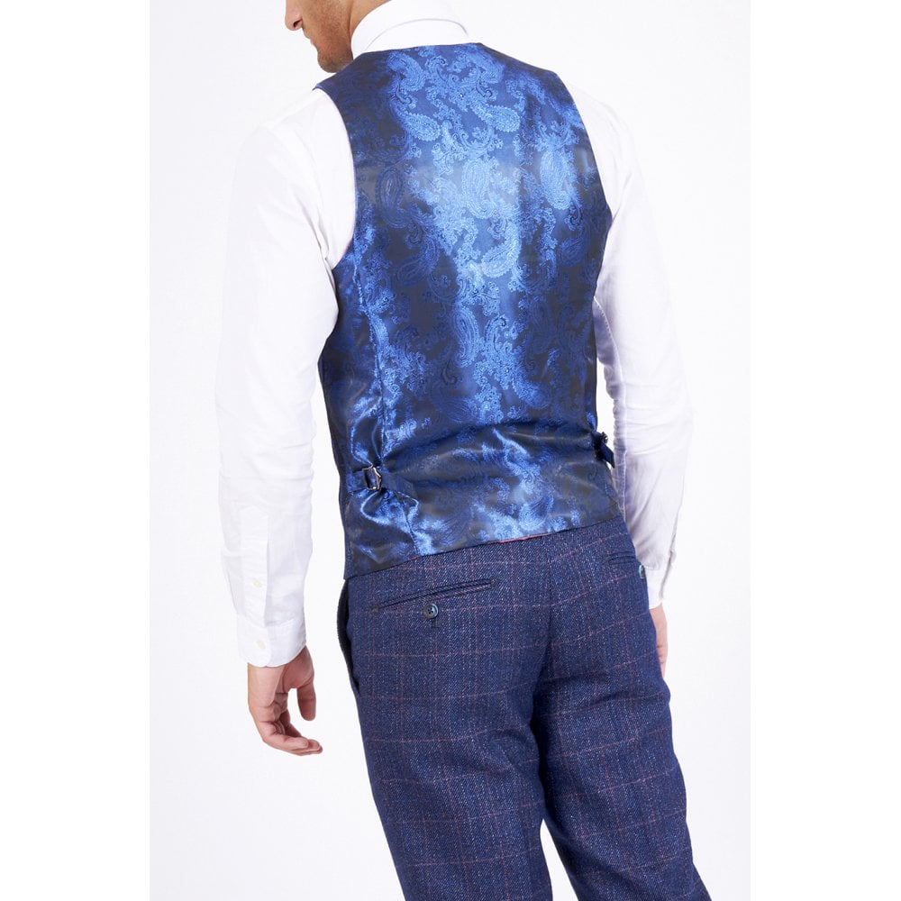 MARC DARCY HARRY WAISTCOAT INDIGO