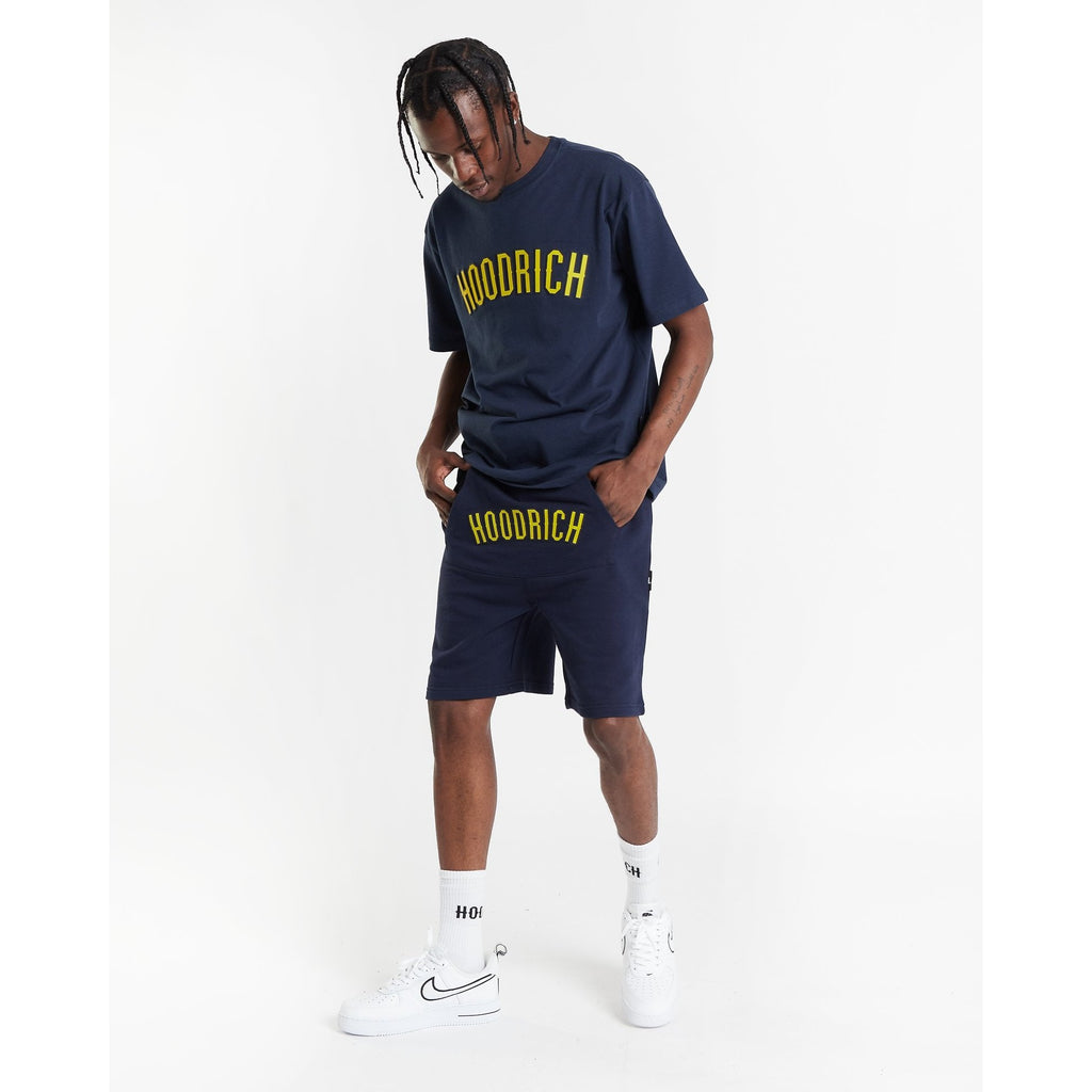HOODRICH CALI SHORTS NAVY/YELLOW/WHITE