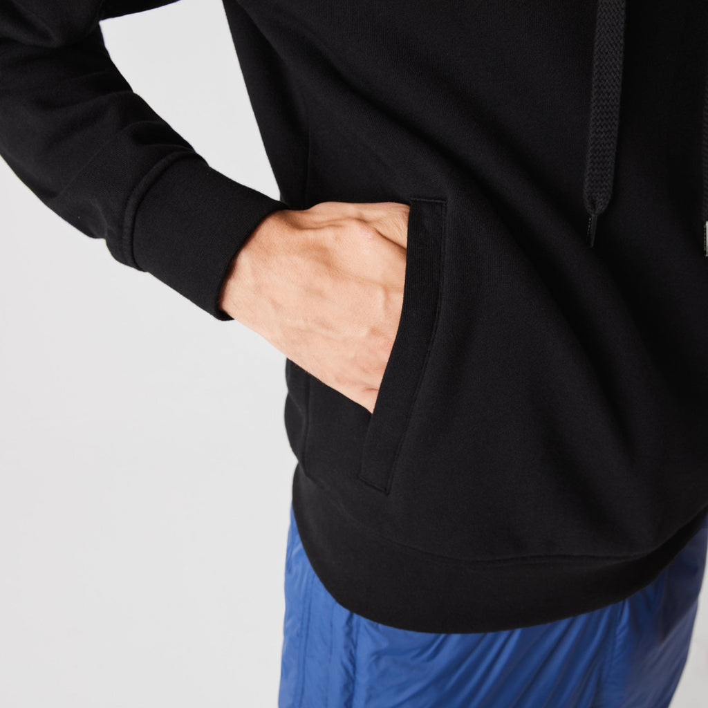 LACOSTE SH1527 PLAIN HOODY BLACK