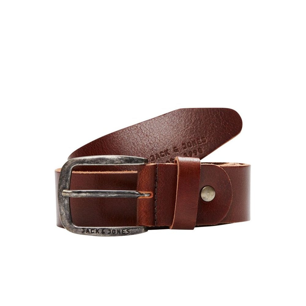 JACK & JONES PAUL BELT BLACK COFFEE