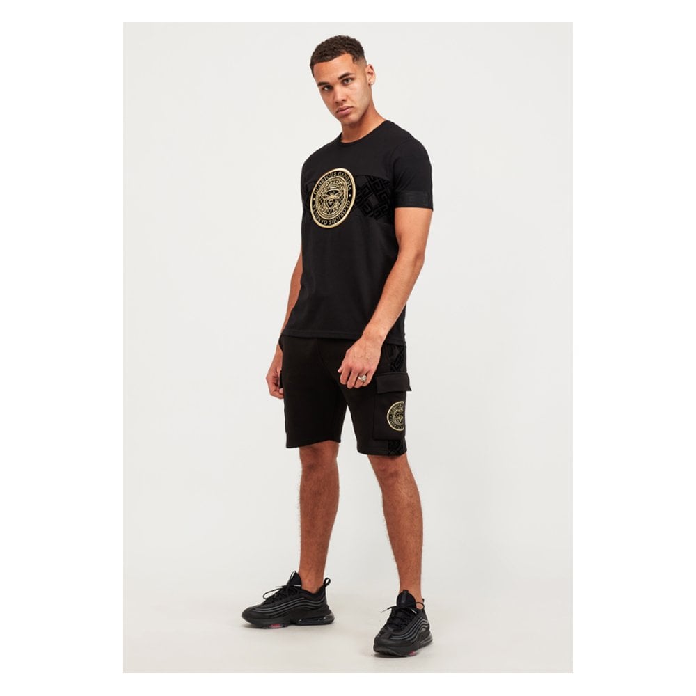 GLORIOUS GANGSTA ZAIAR T-SHIRT BLACK/GOLD