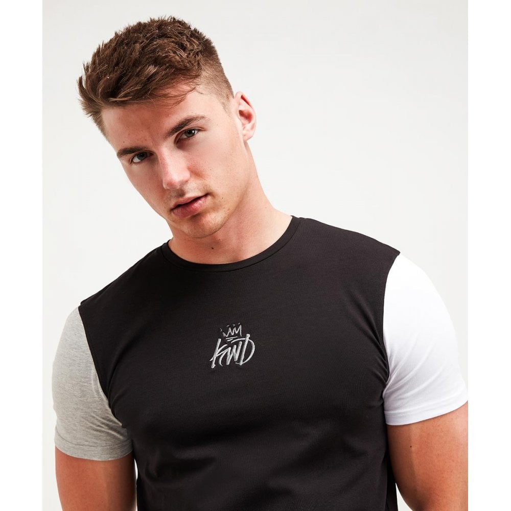 KINGS WILL DREAM CANON TRI-COLOUR T-SHIRT BLACK