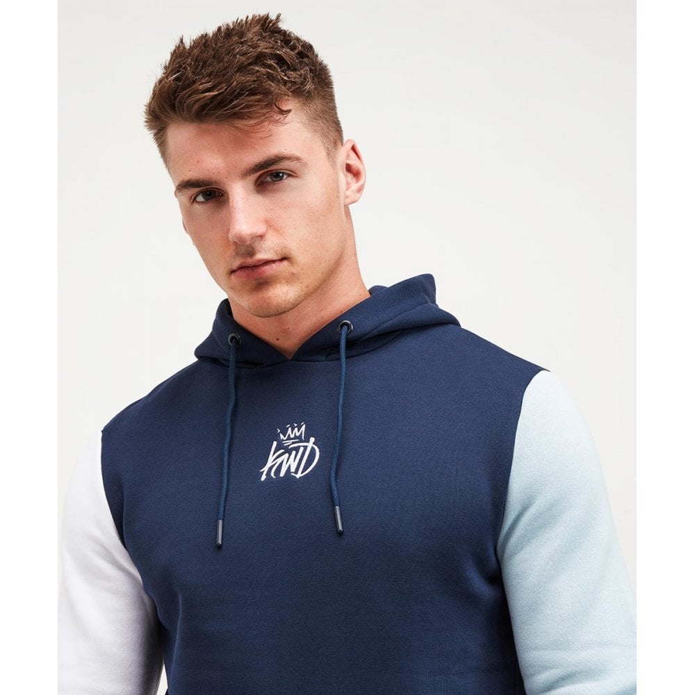 KINGS WILL DREAM CANON TRI-COLOUR HOOD NAVY