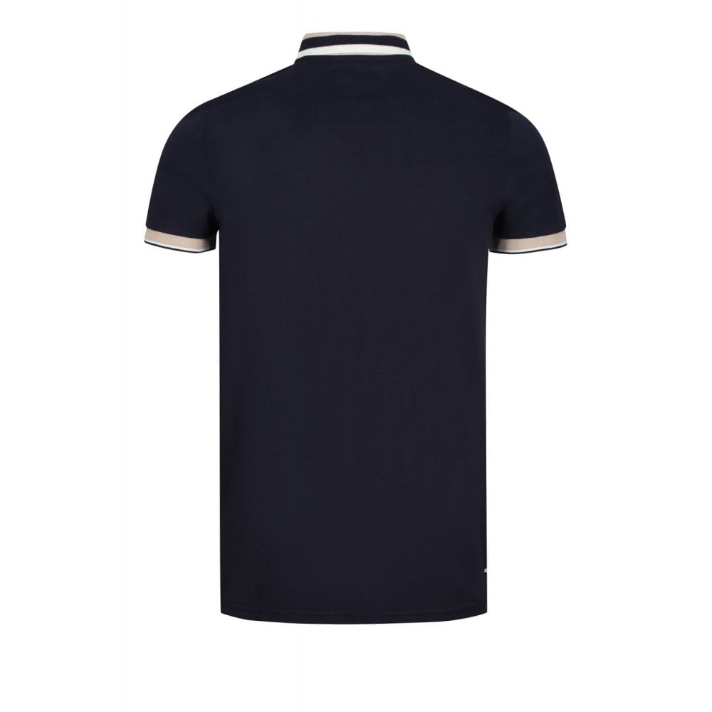 WEEKEND OFFENDER MOON CAY POLO SHIRT NAVY