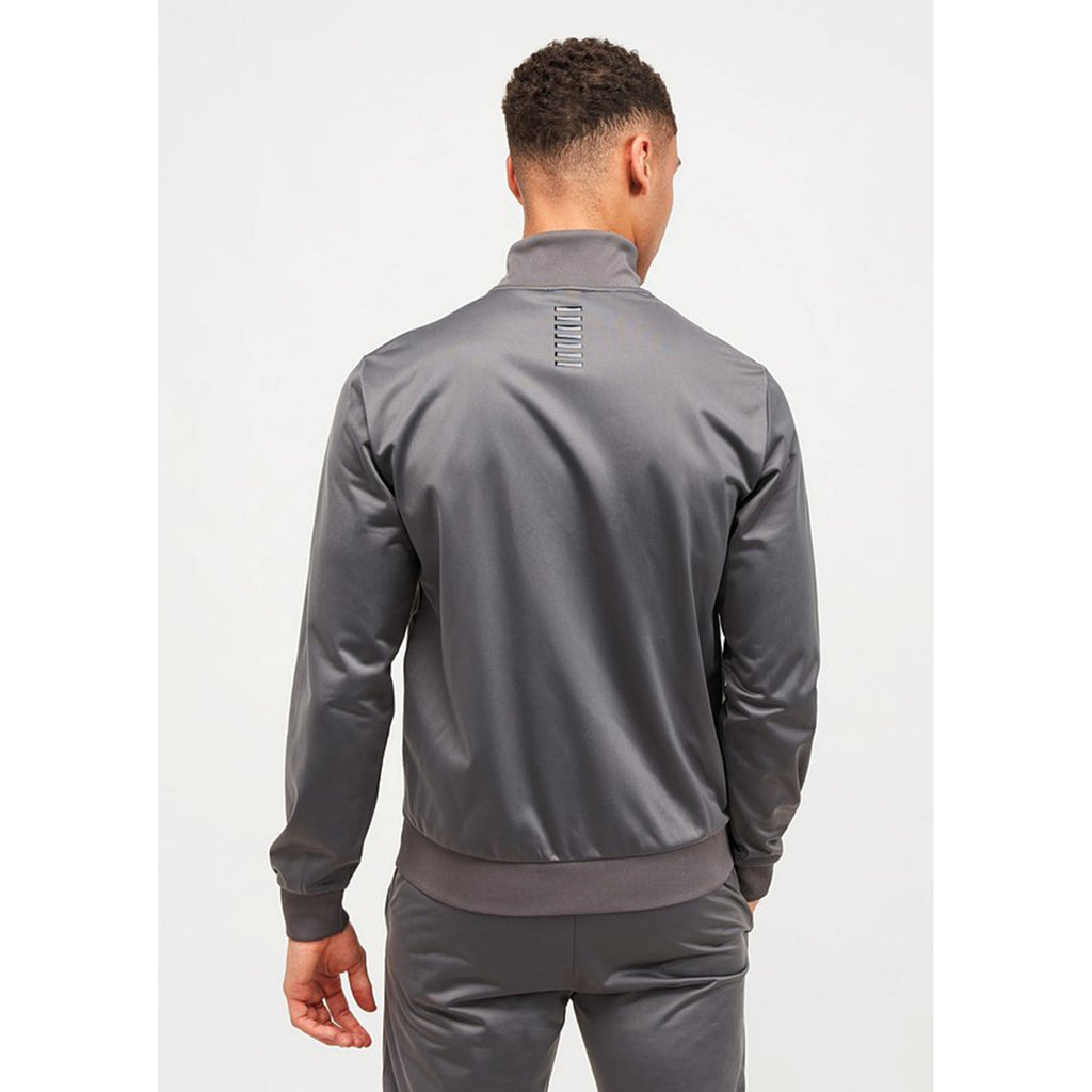 EMPORIO ARMANI EA7 CORE ID POLY TRACK TOP IRON GATE