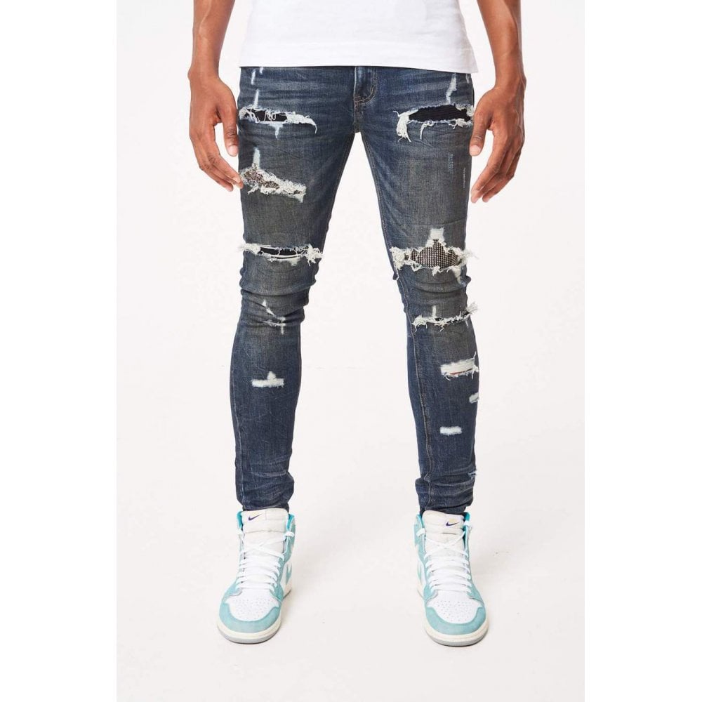 AMICCI LAZIO JEANS DARK INDIGO