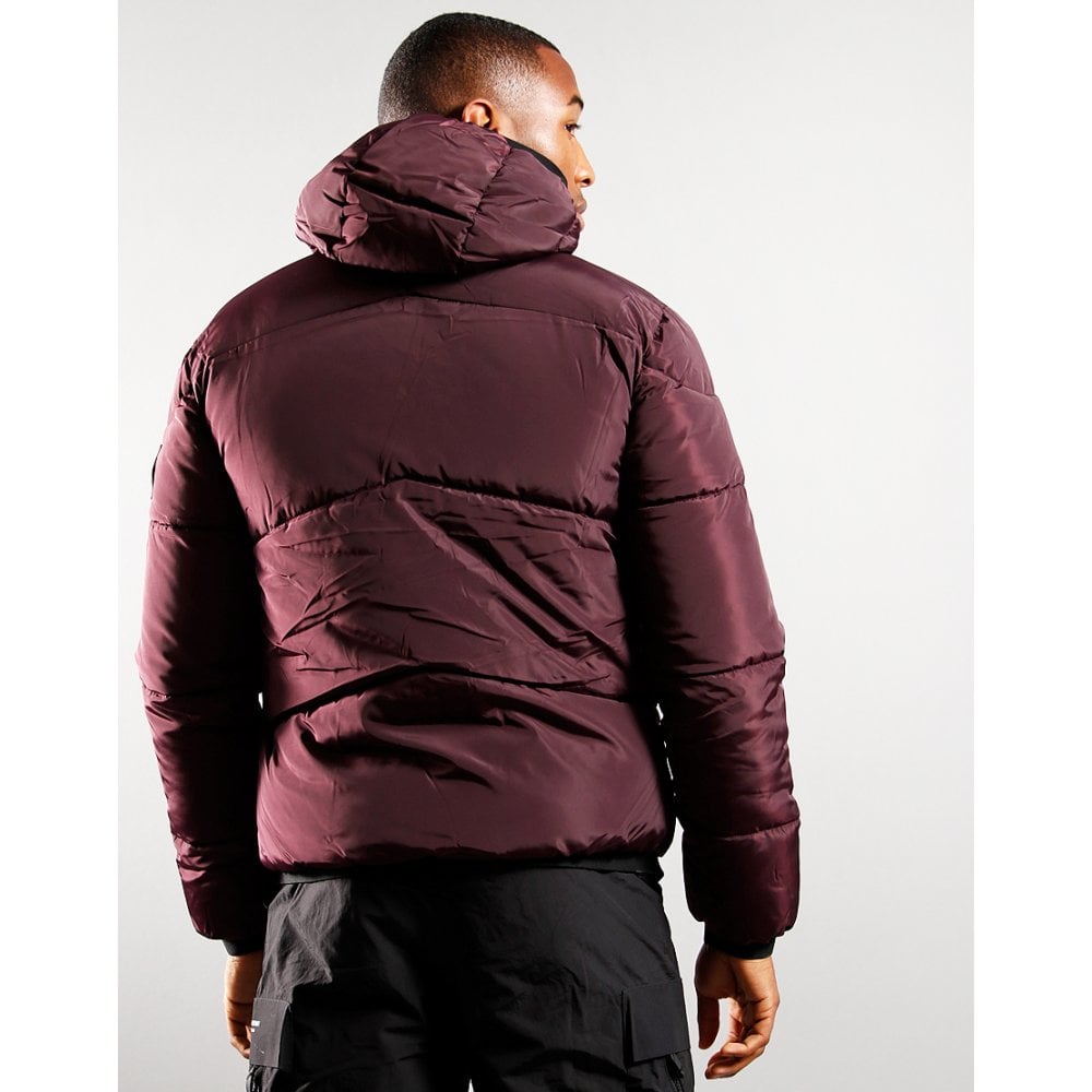 MARSHALL ARTIST PANINARO BUBBLE JACKET BORDEAUX