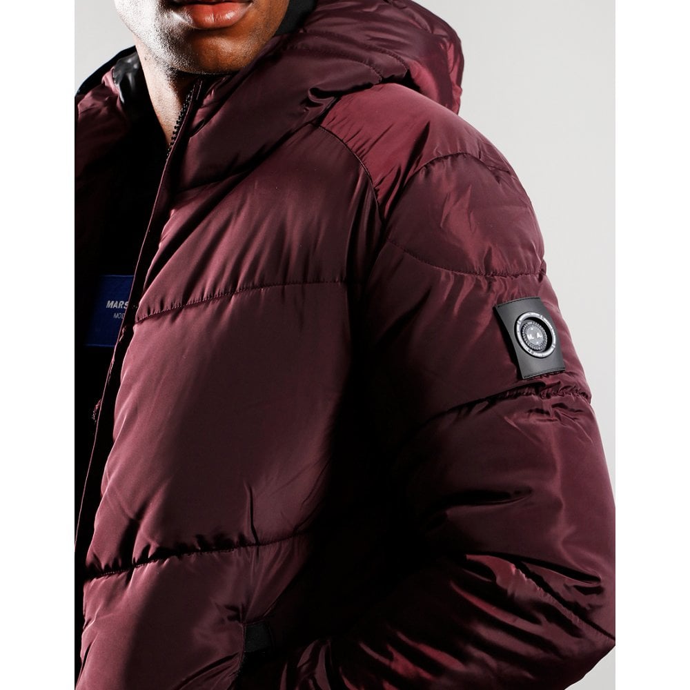 MARSHALL ARTIST PANINARO BUBBLE JACKET BORDEAUX