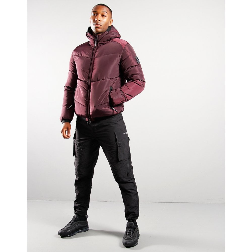 MARSHALL ARTIST PANINARO BUBBLE JACKET BORDEAUX