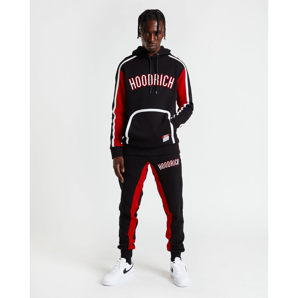 HOODRICH OG LOCK HOODIE BLACK/RED