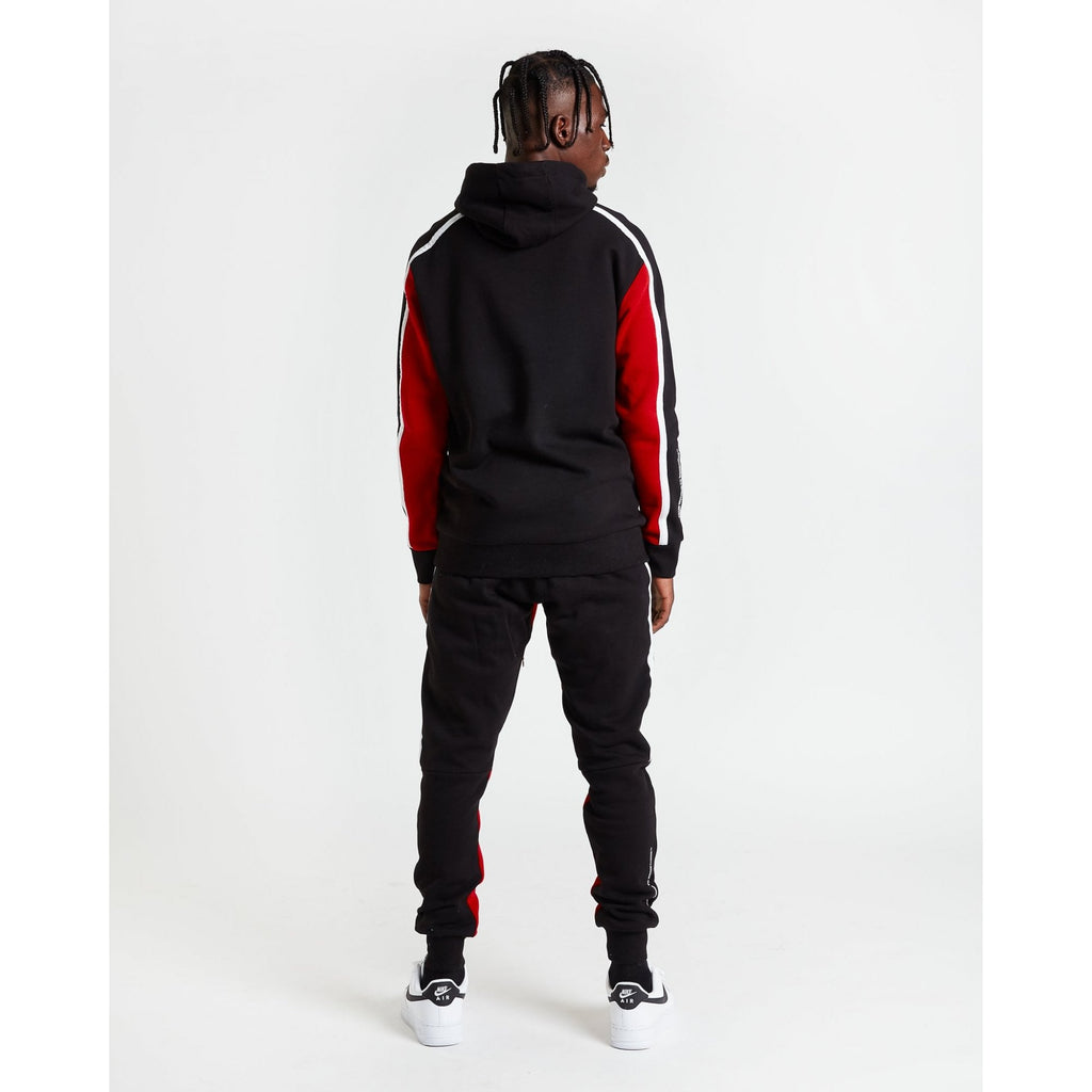 HOODRICH OG LOCK HOODIE BLACK/RED