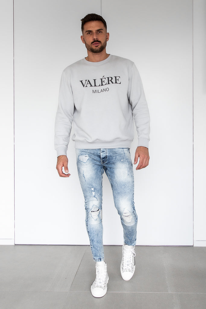 Valere Milano Giovanni Jeans Light Blue – Vault Menswear
