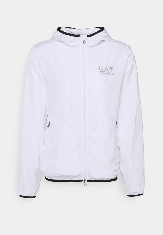 EA7 Emporio Armani 8Npb04 Hood Jacket White