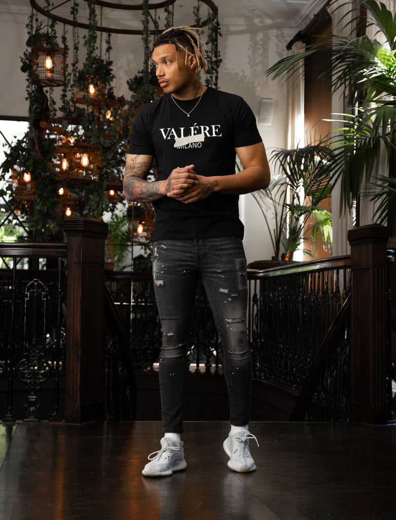 Valere Milano Nero Jeans Black