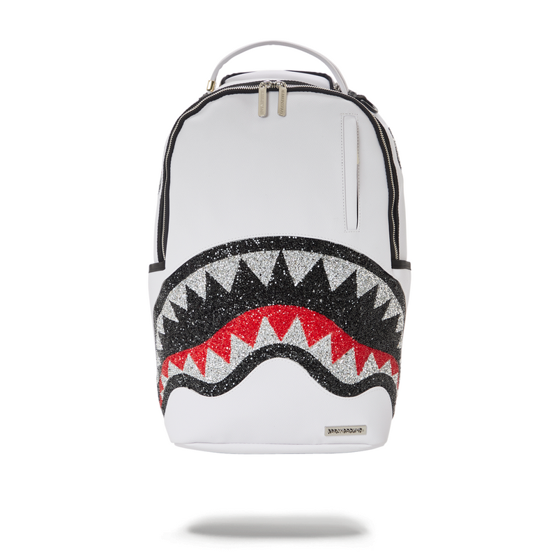 Trinity Crystal Backpack White