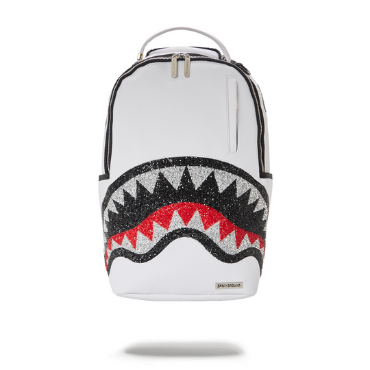 Trinity Crystal Backpack White