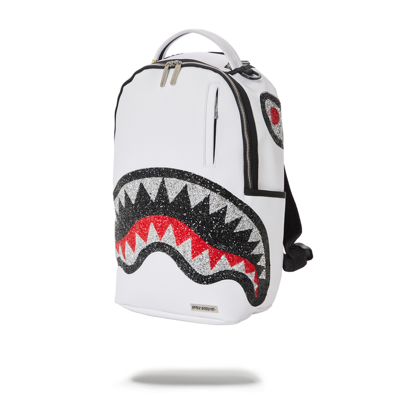 Trinity Crystal Backpack White