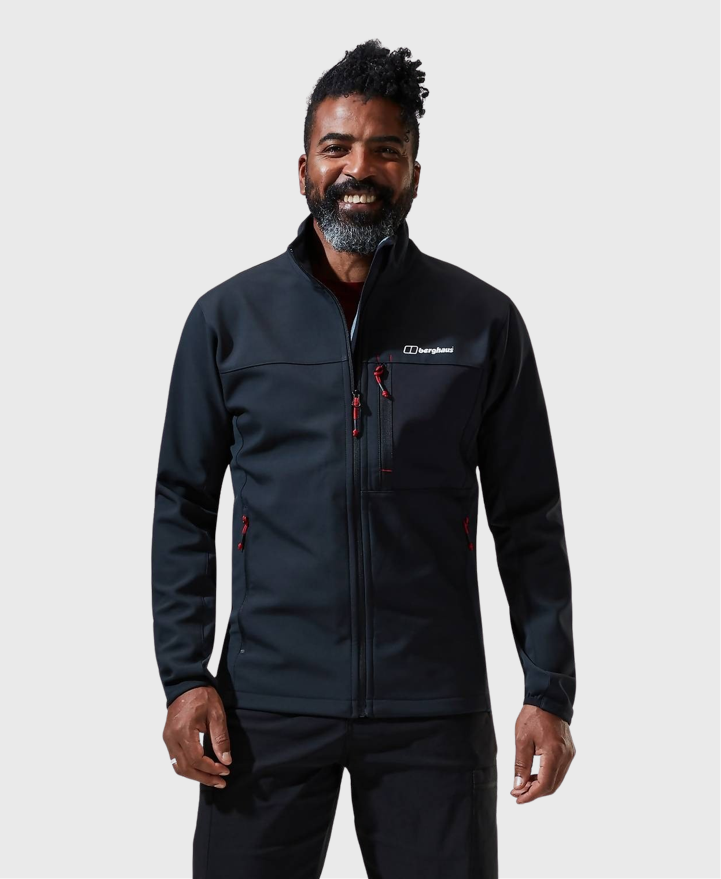 Berghaus Ghlas Softshell Jacket Black