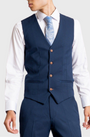 Marc Darcy Max Waistcoat Royal Blue