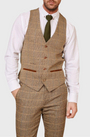 Marc Darcy Dx7 Waistcoat Tan