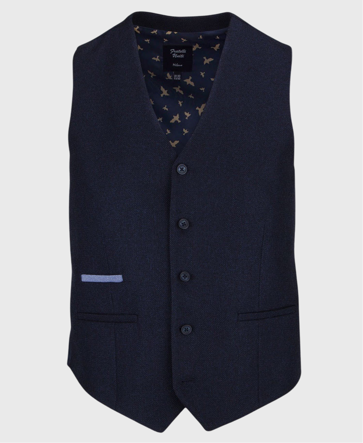 Fratelli Uniti Fwc1024 Waistcoat Navy