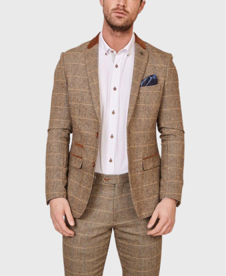 Marc Darcy Dx7 Blazer Tan