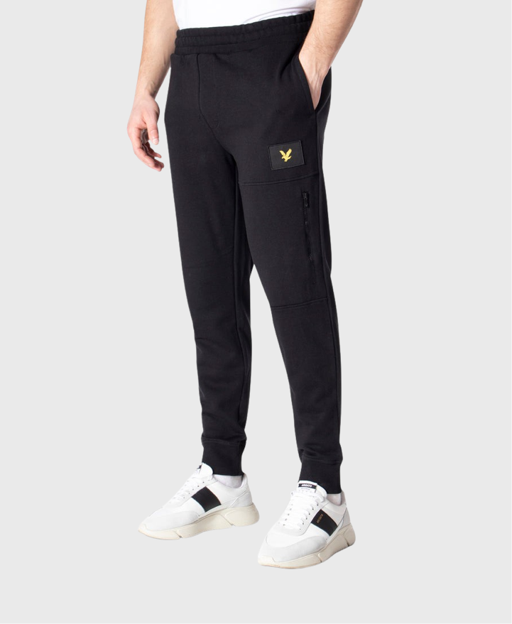 Lyle and scott black joggers hotsell