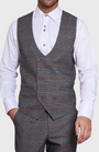 Marc Darcy Jenson Waistcoat Grey