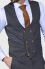 Marc Darcy Jenson Waistcoat Marine Navy