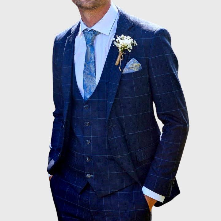 Marc Darcy Edinson Blazer Navy Sky