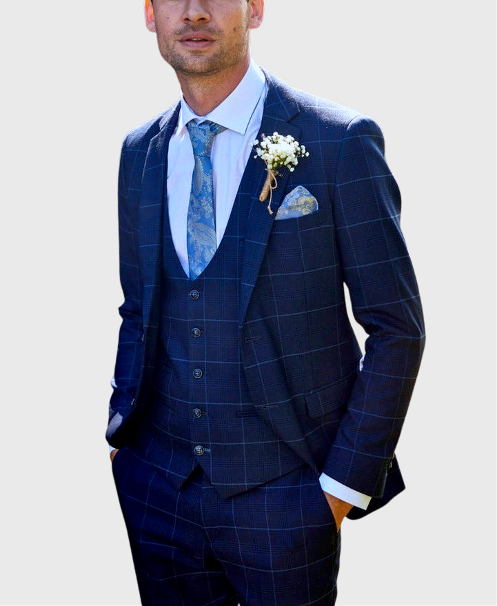 Marc Darcy Edinson Blazer Navy Sky