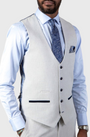Marc Darcy Bromley Waistcoat Stone