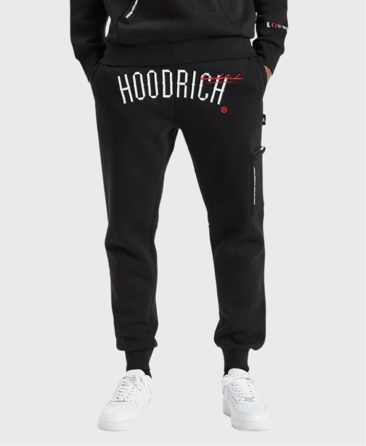 Hoodrich OG Heat Joggers Black/White/Red – Vault Menswear
