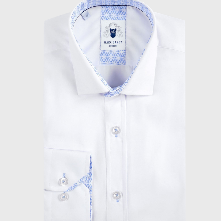 Marc Darcy Sergio Shirt White