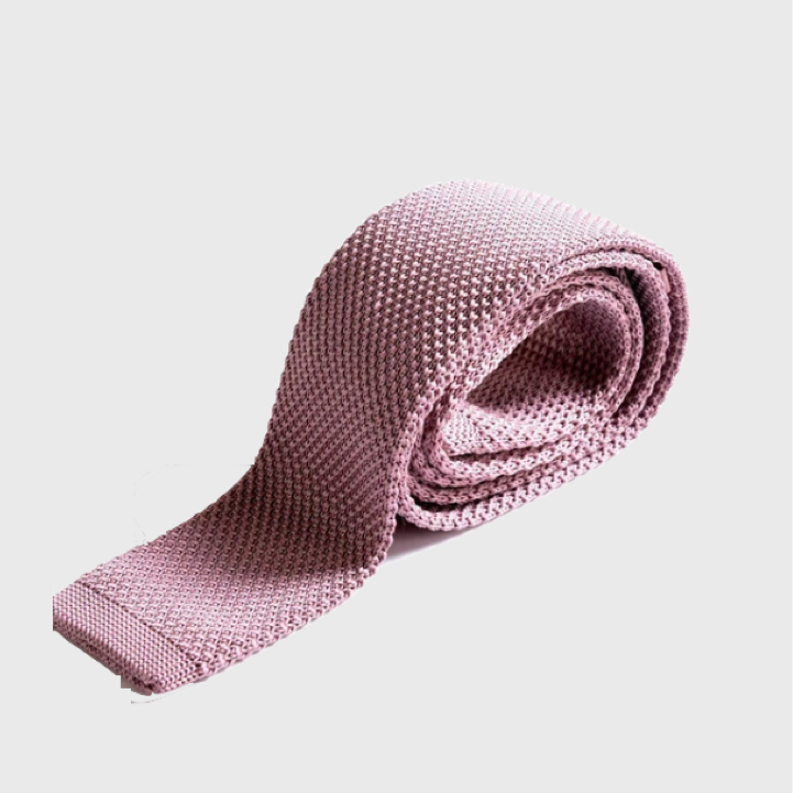 Marc Darcy Knitted Tie Blush