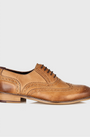 London Brogues Gatsby Brogue Shoes Tan