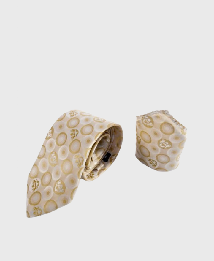 Marc Darcy Bubbles Tie Set Stone