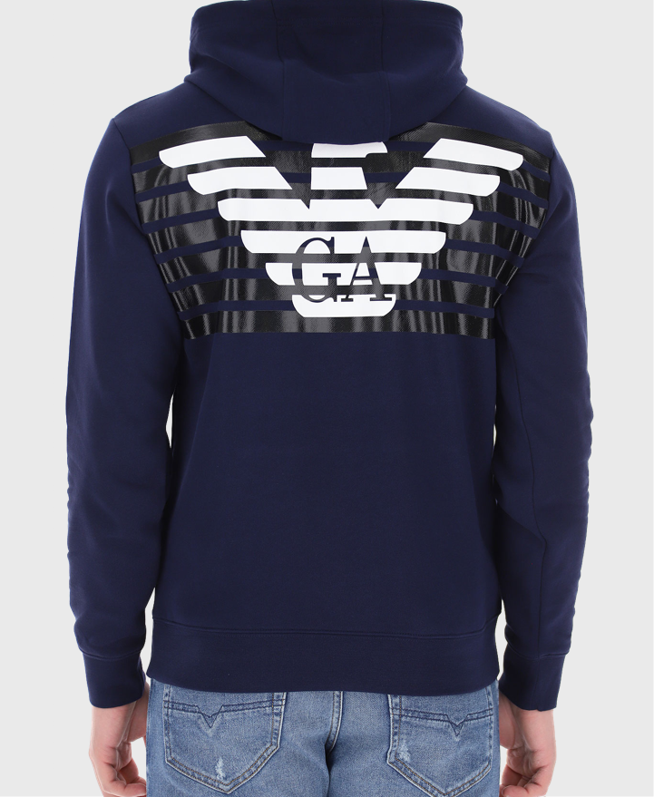 Armani all over eagle 2025 hoodie