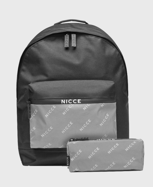 Nicce Airon Backpack Black Reflective Vault Menswear