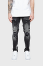 Valere Milano Monza Paint Jeans Black