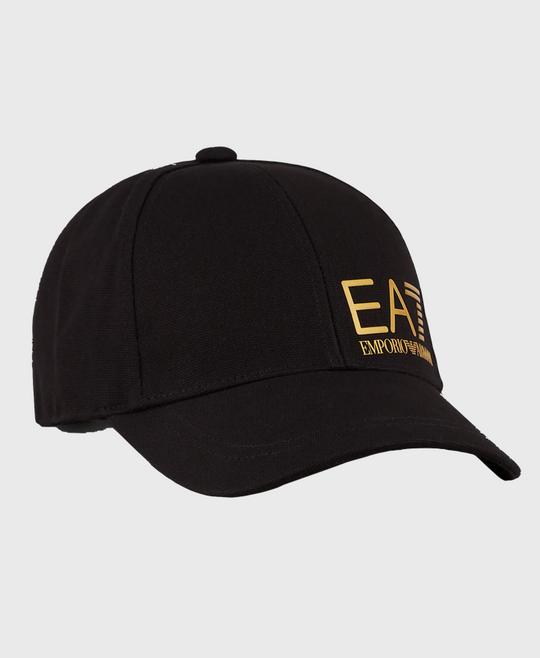 EA7 Emporio Armani Baseball Cap Black/Gold