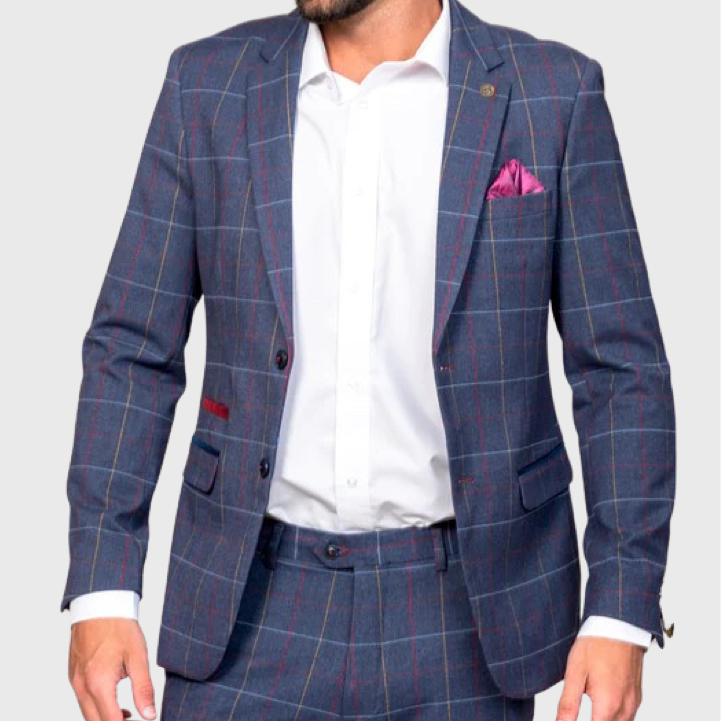 Marc Darcy Drake Blazer Navy