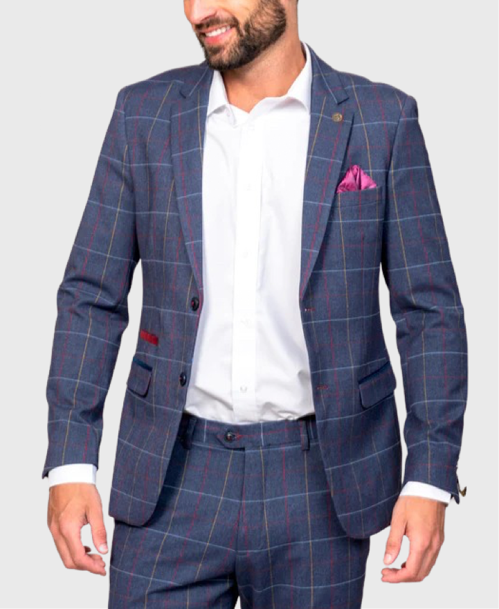 Marc Darcy Drake Blazer Navy
