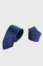 Marc Darcy Bubbles Tie Set Navy