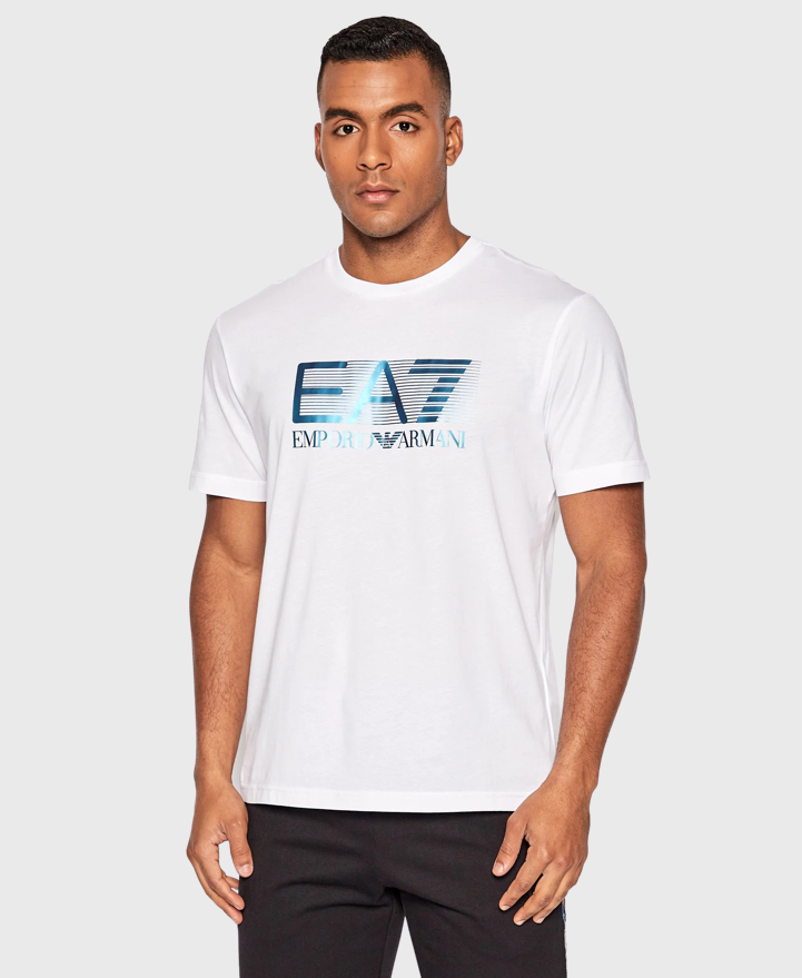 EA7 Emporio Armani 6Lpt81 Logo T-Shirt White